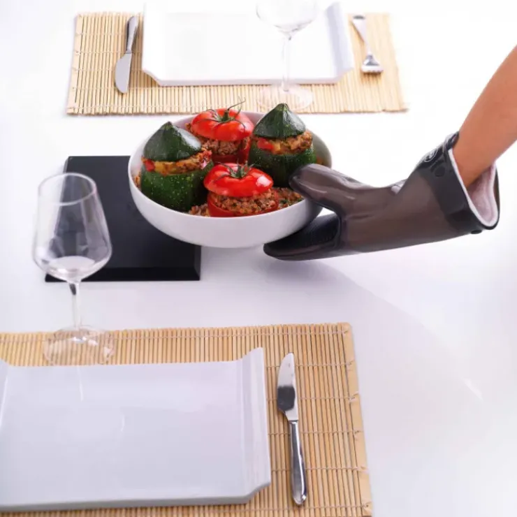 MASTRAD Orka Plus Noir Gant Silicone et textile