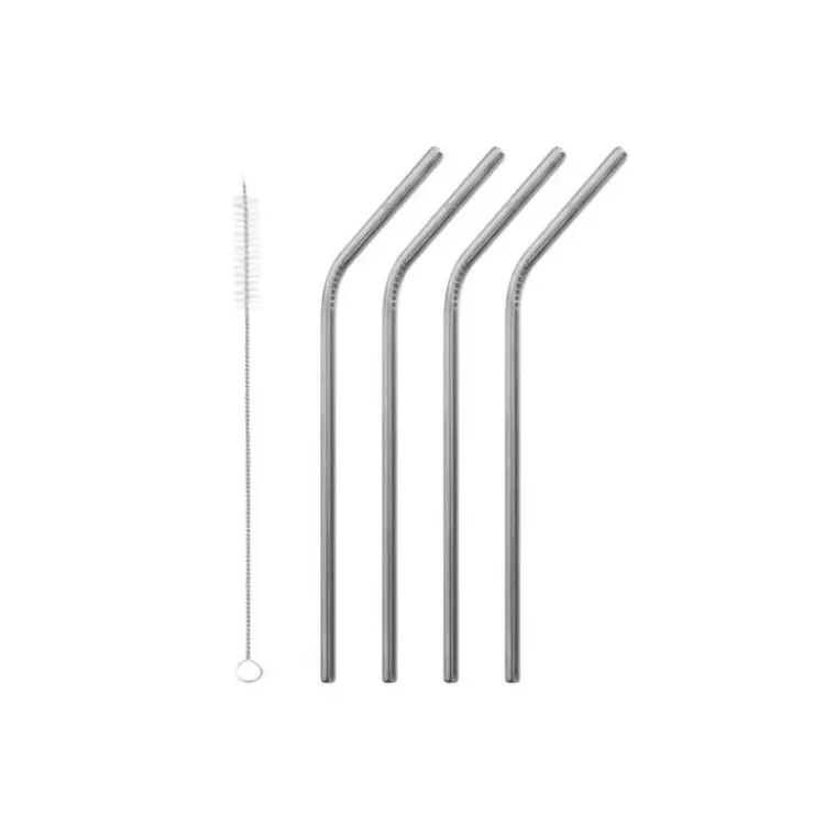 LEBRUN Paille en Inox Coudée 21,5cm x4