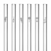 New CUISINEADDICT Paille Réutilisable en Verre Fêtes 20cm droite x6 HALM