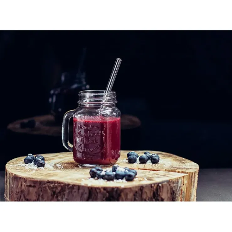 Sale CUISINEADDICT Paille Réutilisable en Verre 20cm droite x6 HALM