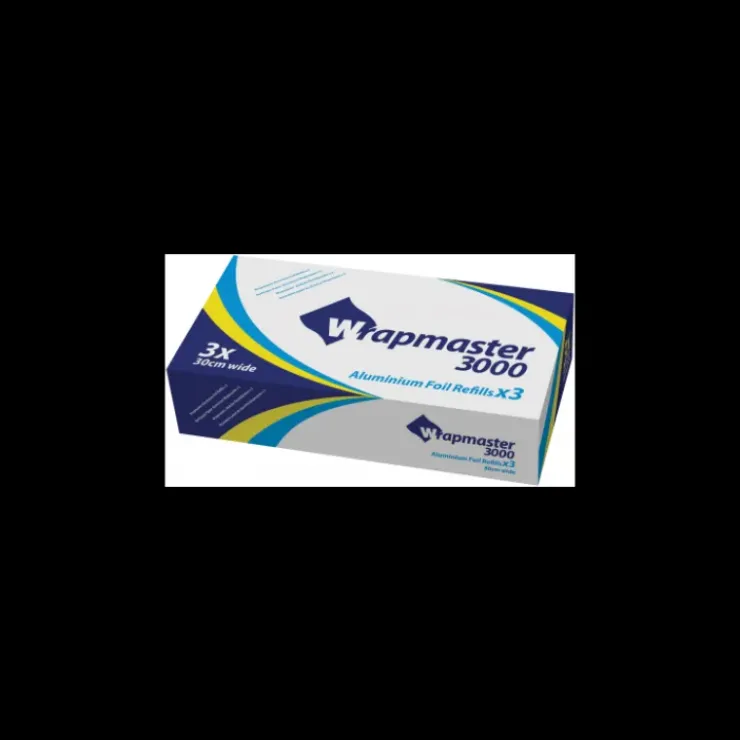 Outlet WRAPMASTER Papier Aluminium 90 m Dévidoir 3000 (x3)