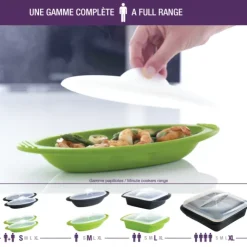 Sale MASTRAD Papillote en Silicone Minute Individuelle - Lot de 2 Vertes