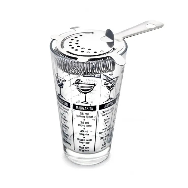 New IBILI Passoire à Cocktail Inox 15 x 12 cm