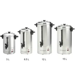 Sale CUISINEADDICT Percolateur 6.5 Litres en Acier Inoxydable