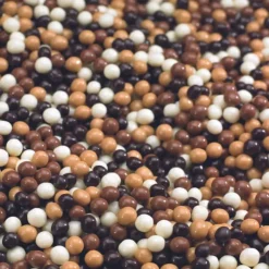 New VALRHONA Perles Craquantes aux Chocolats Noir Lait et Blond Dulcey 250g