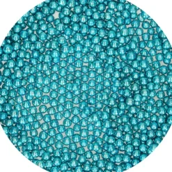 Outlet FUNCAKES Perles de sucre Bleu Métallique 80 g