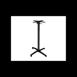 Best LYROSE Pied de Mange-Debout en Métal Epoxy Noire Koné