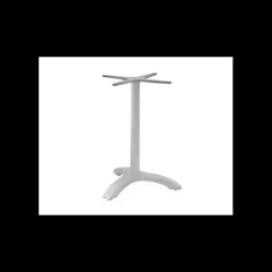 Sale LYROSE Pied de Table Base 3 Branches en Métal Gris Aluminium Athena