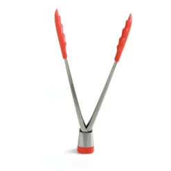 Clearance MASTRAD Pince de Cuisine Embout en silicone 28 cm Rouge