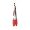 New MASTRAD Pince de Cuisine Silicone et Inox 26 cm Rouge