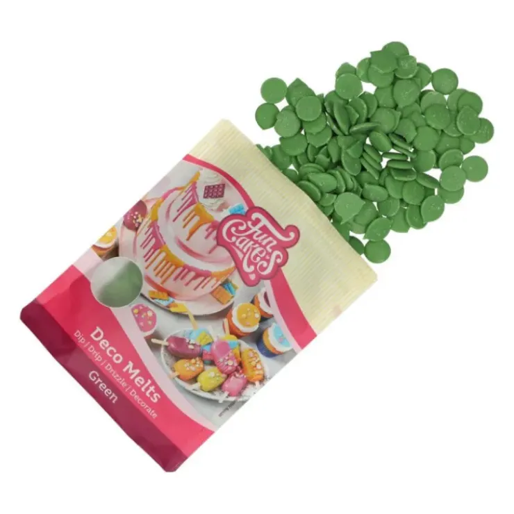 Online FUNCAKES Pistoles Deco Melts Vert 250g