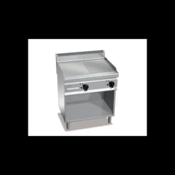 Best BERTOS Plancha Gaz Lisse et Rainurée sur Meuble 700 x 800 x 900 mm Berto's
