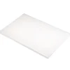 New COMAS Planche à Découper 40x30 cm H 2cm Polyéthylène Blanc