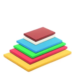 Sale COMAS Planche à Découper 30x20 cm H 2cm Polyéthylène Rouge