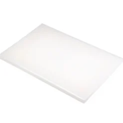 Best COMAS Planche à Découper 60x40 cm H 2cm Polyéthylène Blanc