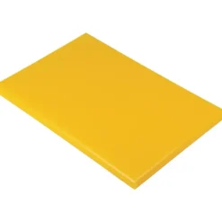 Sale COMAS Planche à Découper 40x30 cm H 2cm Polyéthylène Jaune