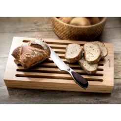 Discount DEGLON Planche à Pain Ramasse Miettes 41,2 x 22,8 cm Acacia Déglon