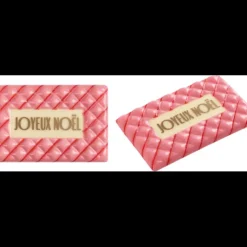 Best FLORENSUC Plaque Chocolat Joyeux Noël Rose (x64)