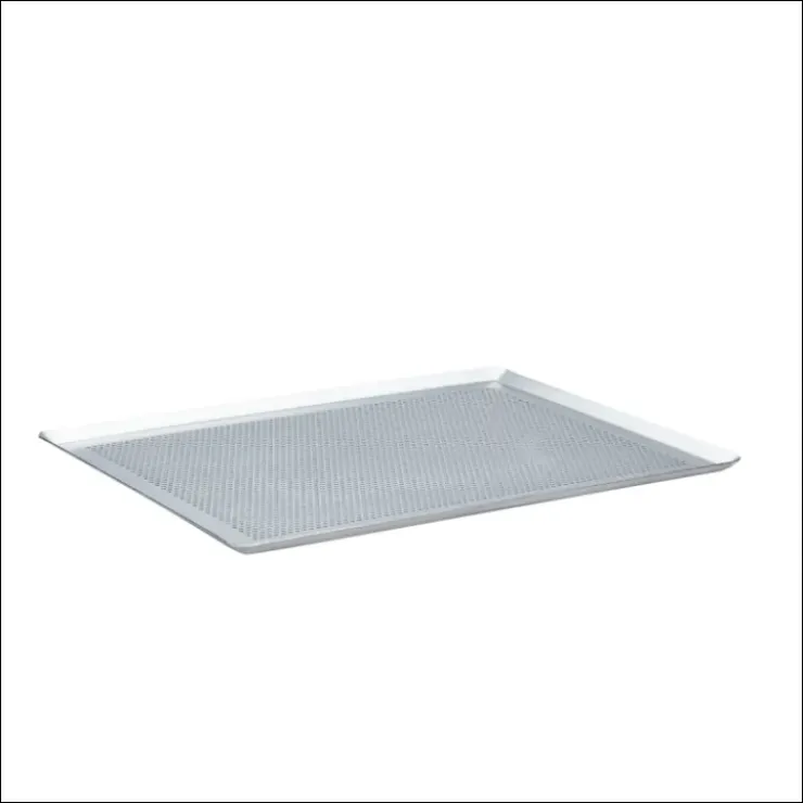 New DE BUYER Plaque de Cuisson Perforée Inox 40 x 30 cm
