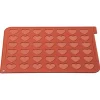 Sale SILIKOMART Plaque Macarons Coeurs Silicone 40 x 30 cm