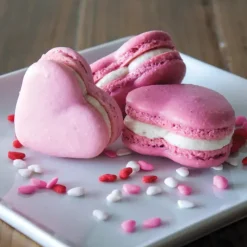 Sale SILIKOMART Plaque Macarons Coeurs Silicone 40 x 30 cm