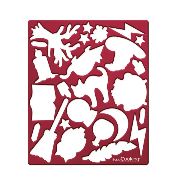SCRAPCOOKING Plaque Multi-découpoirs Sorcier