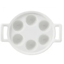Clearance REVOL Plat à Escargots Blanc 6 trous Belle Cuisine