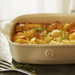 Online EMILE HENRY Plat à Four Carré en Céramique 28 x 24 cm Provence