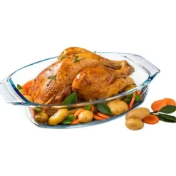 Sale PYREX Plat à Four en Verre Ovale 30 x 21 cm 2 L Irrésistible