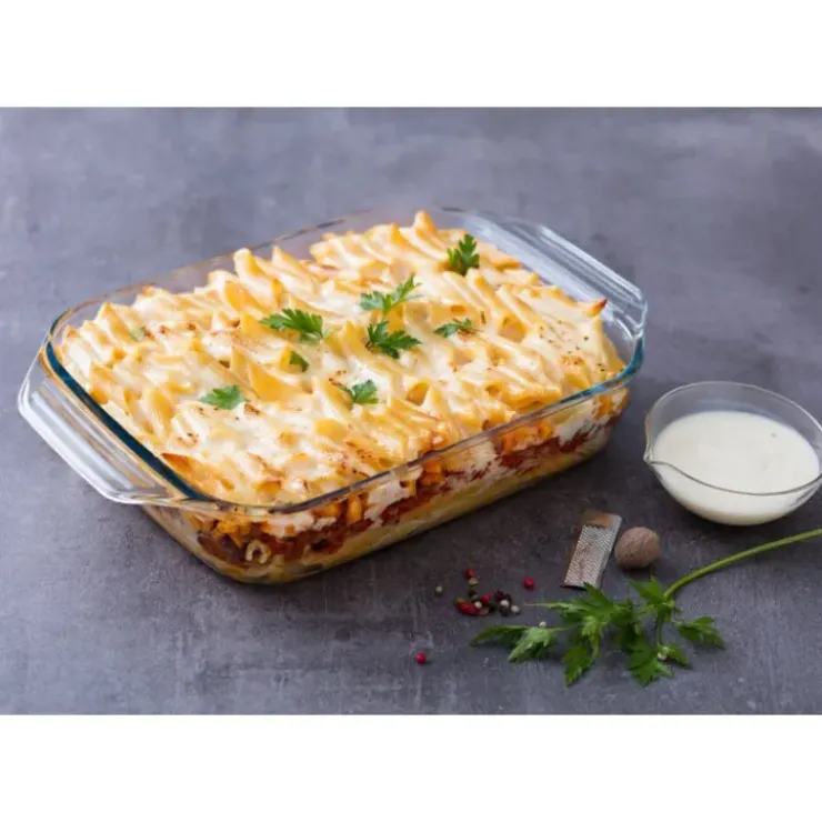 Hot PYREX Plat à Four en Verre Rectangulaire 28 x 17 cm 1,4 L Irrésistible