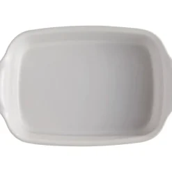 Discount EMILE HENRY Plat à Four Individuel en Céramique Farine 22 x 14,5 cm