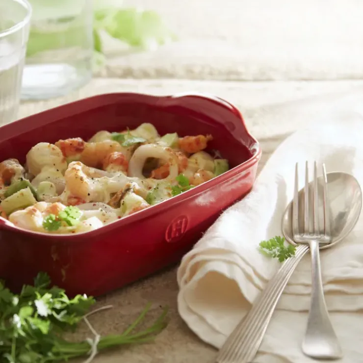 Outlet EMILE HENRY Plat à Four Individuel en Céramique Provence 22 x 14,5 cm