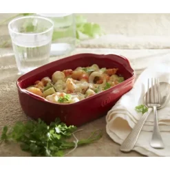 Outlet EMILE HENRY Plat à Four Individuel en Céramique Provence 22 x 14,5 cm