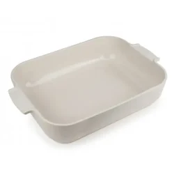 Outlet PEUGEOT Plat à Four Rectangulaire en Céramique Appolia 40 cm Ecru