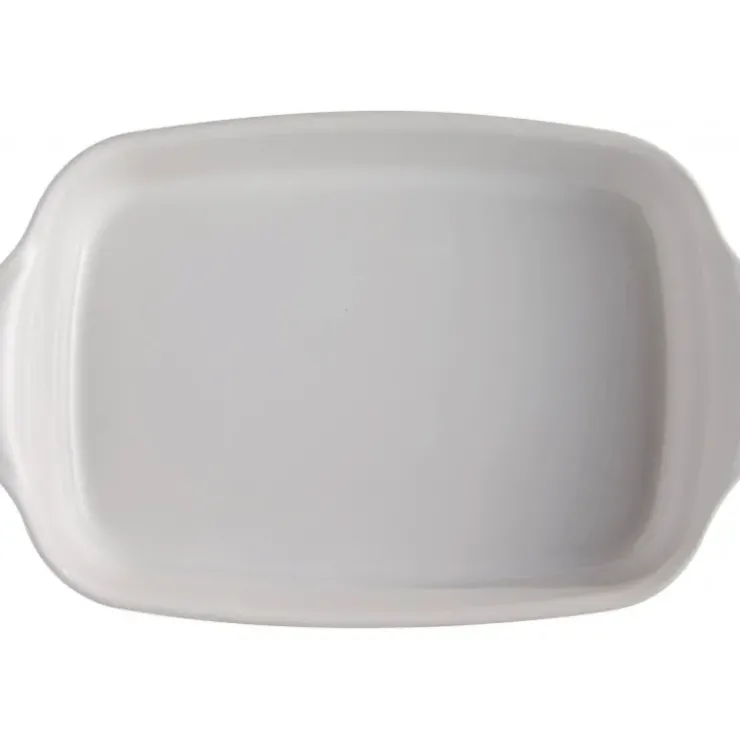 Clearance EMILE HENRY Plat à Four Rectangulaire en Céramique 36 x 22,5 cm Farine