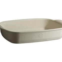 Best EMILE HENRY Plat à Four Rectangulaire en Céramique 42,5 x 28 cm Argile
