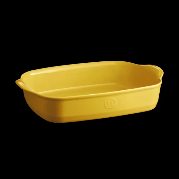 Clearance EMILE HENRY Plat à Four Rectangulaire en Céramique 36 x 22,5 cm Provence