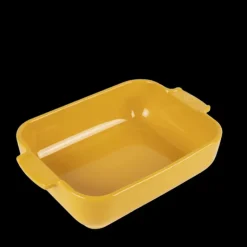 Hot PEUGEOT Plat à Four Rectangulaire en Céramique Appolia 25 cm Jaune Safran