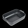 Outlet PEUGEOT Plat à Four Rectangulaire en Céramique Appolia 25 cm Ardoise