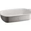 New EMILE HENRY Plat à Four Rectangulaire Farine 29 x 19 cm