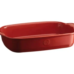 Hot EMILE HENRY Plat à Four Rectangulaire en Céramique 36 x 22,5 cm Grand Cru