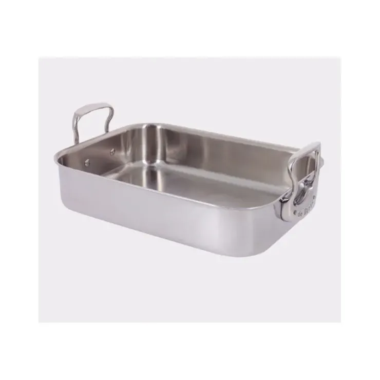 DE BUYER Plat à rôtir pro Affinity 35 x 25 cm inox