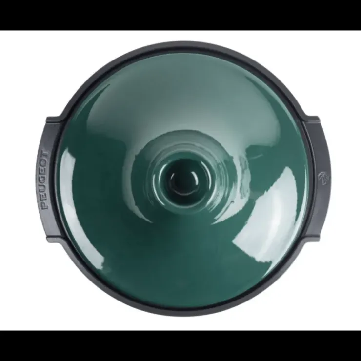 New PEUGEOT Plat à Tajine en Aluminium Revêtement Céramique 30 cm Vert Forêt
