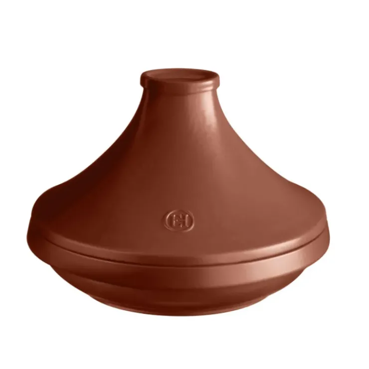 EMILE HENRY Plat à Tajine en Céramique 27,5 cm Sienne Delight