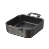 New REVOL Plat Carré Noir 20x20 cm Belle Cuisine
