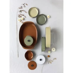 Sale REVOL Plat Oblong Cannelle 34 x 25 cm Caractère Culinaire