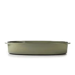 Hot REVOL Plat Oblong Cardamome 34 x 25 cm Caractère Culinaire
