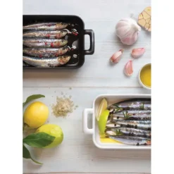 Discount REVOL Plat Rectangulaire Blanc 19x13 cm Belle Cuisine