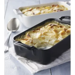 Hot REVOL Plat Rectangulaire Noir 19x13 cm Belle Cuisine