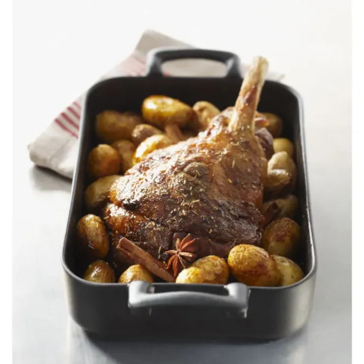 Clearance REVOL Plat Rectangulaire Noir 26x19 cm Belle Cuisine